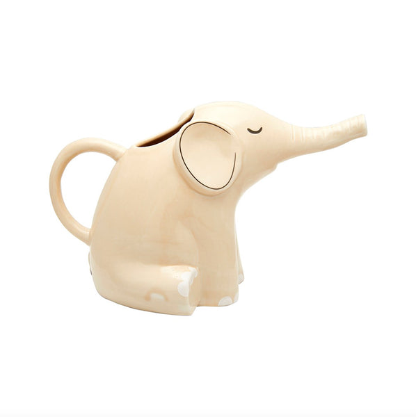 Arrosoir éléphant 2 Litres Avec Long Bec – Pour Plantes D'intérieur, Jardin, Balcon, Design Mignon, Vert, Polypropylène