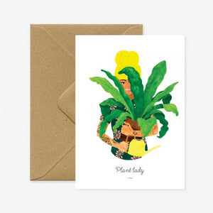 Carte de vœux _ Plant Lady